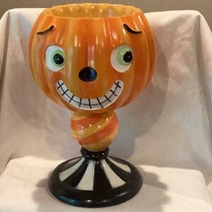 Ghoulish Halloween Candy Dish